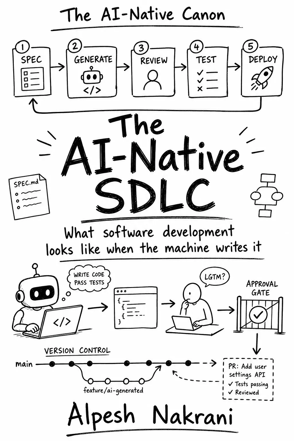The AI-Native SDLC cover