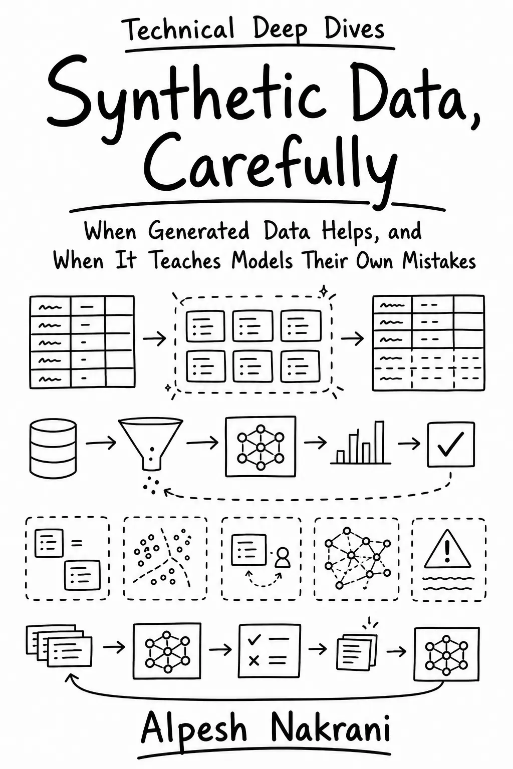 Synthetic Data, Carefully cover
