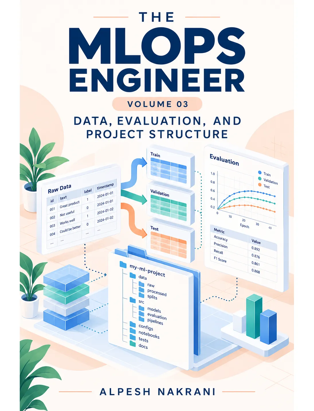 The MLOps Engineer, Volume 03: Data, Evaluation, and Project Structure cover