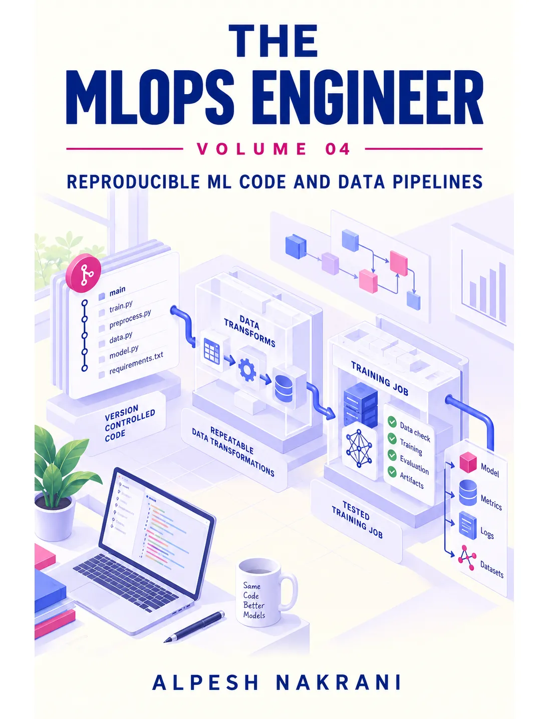 The MLOps Engineer, Volume 04: Reproducible ML Code and Data Pipelines cover